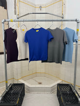 Load image into Gallery viewer, Late 1990s Mandarina Duck Charcoal Grey Contemporary Cut Tee - Size XS