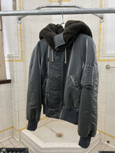Load image into Gallery viewer, 1990s Armani Metallic N2B Flight Jacket - Size S