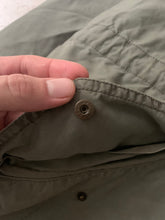 Load image into Gallery viewer, 1990s Armani Faded Seafoam Green Military Parka with Removeable Quilted Lining - Size XL