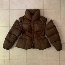 Load image into Gallery viewer, 1990s Yohji Yamamoto Textured Nylon Synched Puffer Jacket - Size M