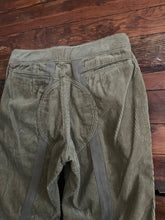 Load image into Gallery viewer, 1998 General Research Thick Khaki Corduroy Parasite Pants with Orange Knee Pads - Size M