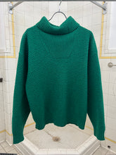 Load image into Gallery viewer, 1980s Marithe Francois Girbaud x Maillaparty Green Turtleneck Sweater - Size M