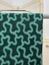 Load image into Gallery viewer, 1980s Yohji Yamamoto Green Amoeba Woven Scarf - Size OS