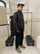 Load image into Gallery viewer, Late 1990s Mandarina Duck Black Hooded Down Parachute Parka - Size L