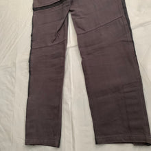 Load image into Gallery viewer, 2001 General Research Faded Plum Ribbed Paneled Bike Pants - Size L