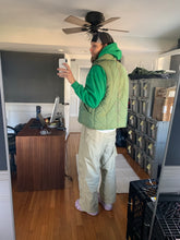 Load image into Gallery viewer, 1990s Armani Iridescent Green "For Ice Only" Nylon Hunting Vest - Size L