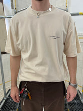 Load image into Gallery viewer, 1990s Katharine Hamnett Faded Tan Logo Tee - Size XL