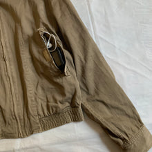 Load image into Gallery viewer, 1980s Katharine Hamnett High Neck Beige Cargo Blouson - Size L