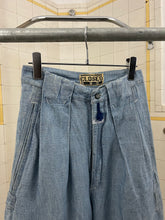 Load image into Gallery viewer, 1980s Marithe Francois Girbaud x Closed Pleated Trousers with Ankle Pockets - Size XS