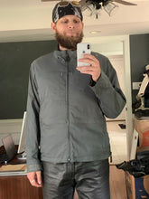 Load image into Gallery viewer, 2001 Vintage Burton Snowboarding x Acronym x Hiroshi Fujiwara Gunmetal Analog Q Cargo Jacket - Size XL