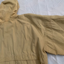 Load image into Gallery viewer, 1990s Armani Faded Yellow Paneled Hooded Work Jacket  - Size XL