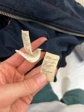 Load image into Gallery viewer, aw1993 Armani Denim Life Preserver Jacket with Removable Sleeves and Packable Hood - Size M