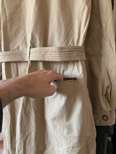 Load image into Gallery viewer, 1990s Armani Light Khaki Belted Military Flight Jumpsuit - Size M