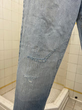Load image into Gallery viewer, 1990s Armani Faded Repaired Denim - Size M