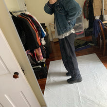 Load image into Gallery viewer, 1980s Katharine Hamnett Denim Cargo Bomber Jacket - Size L