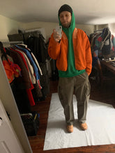 Load image into Gallery viewer, 1990s Armani Orange Nylon Safety Work Jacket - Size XL