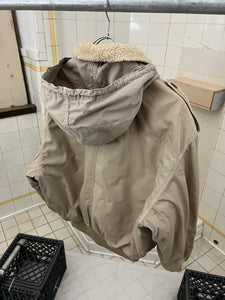 1980s Armani Cropped Bomber with Packable Hood - Size M