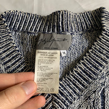 Load image into Gallery viewer, ss1998 Yohji Yamamoto Knitted Neapolitan Sweater - Size M