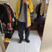 Load image into Gallery viewer, ss2000 Issey Miyake x Takashi Murakami Reversible Yellow Long Work Coat - Size M
