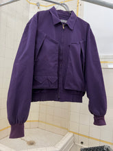 Load image into Gallery viewer, 1980s Katharine Hamnett Purple Cargo Bomber - Size OS