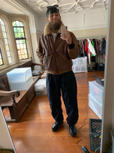 Load image into Gallery viewer, 1980s Massimo Osti x CP Company Shearling Collar Military Jacket with Removable Sleeves - Size XL