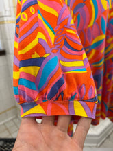 Load image into Gallery viewer, 1980s Katharine Hamnett Festive Print Logo Tee - Size L
