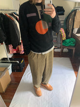 Load image into Gallery viewer, aw1998 Yohji Yamamoto Intarsia Bauhaus Sweater - Size M