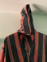 Load image into Gallery viewer, 1990s Armani Cropped Full Zip Hooded Jacket - Size L