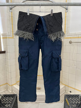 Load image into Gallery viewer, 1990s Dexter Wong Nylon Cargo Waders with Faux Fur Trim - Size L