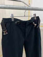 Load image into Gallery viewer, 2000s Samsonite 'Travel Wear' Black Belted Twill Pants - Size L