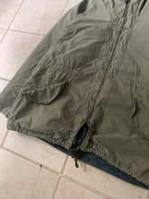 Load image into Gallery viewer, 1990s Armani Faded Seafoam Green Military Parka with Removeable Quilted Lining - Size XL
