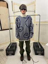 Load image into Gallery viewer, aw1986 Yohji Yamamoto Oversized Graphic Intarsia Sweater - Size XL
