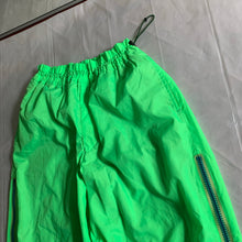 Load image into Gallery viewer, aw2000 Issey Miyake Electric Green Trackpants - Size L