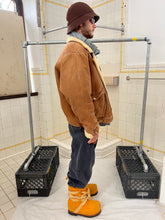 Load image into Gallery viewer, 1980s Marithe Francois Girbaud Shearling Leather Jacket - Size XL