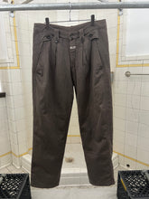 Load image into Gallery viewer, 1980s Marithe Francois Girbaud Pleated Twill Pants with Buttoned Pockets - Size L
