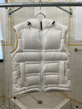 Load image into Gallery viewer, aw1999 Issey Miyake Translucent White Down Hooded Vest - Size L