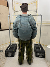 Load image into Gallery viewer, Vintage Padded Denim Moto Jacket - Size XL