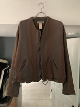 Load image into Gallery viewer, 1990s Armani Cropped Linen Collarless Swing Jacket - Size XL