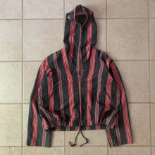 Load image into Gallery viewer, 1990s Armani Cropped Full Zip Hooded Jacket - Size L