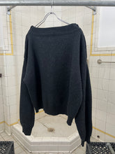 Load image into Gallery viewer, 1980s Marithe Francois Girbaud Boatneck Sweater with Buttoned Shoulder Seams - Size L