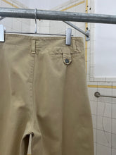 Load image into Gallery viewer, 1980s Marithe Francois Girbaud Khaki Pleated Front with Outseam Paneling - Size S