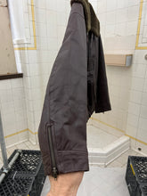 Load image into Gallery viewer, 1990s Armani Leather Bomber With Quilted Lining - Size M