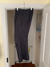 Load image into Gallery viewer, 1990s Armani Indigo Cotton Poly Blend Flare Trousers - Size M