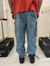 Load image into Gallery viewer, 1980s Marithe Francois Girbaud Adjustable Blue Cargo Pants - Size OS