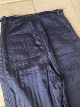 Load image into Gallery viewer, aw2016 Craig Green Navy Quilted Silk Pajama Trousers - Size L