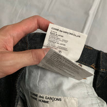 Load image into Gallery viewer, 2000s CDGH Leather Patch Paneled Work Denim - Size M