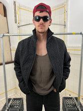 Load image into Gallery viewer, 1990s Dexter Wong Quilted Chevron Cropped Jacket - Size L