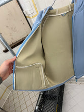 Load image into Gallery viewer, Late 1990s Mandarina Duck Contemporary Baby Blue Zip-up Hoodie - Size S
