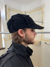 Load image into Gallery viewer, 2003 CDGH+ Raw Layered Paneled Cap Black / Black - Size OS