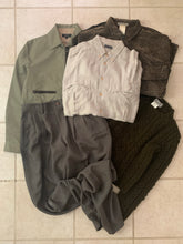 Load image into Gallery viewer, 1990s Armani Pleated Cargo Pocket Shirt - Size M